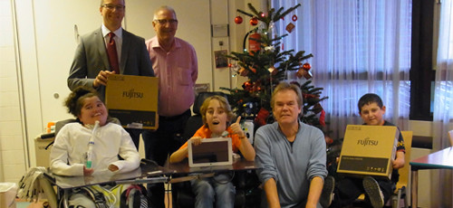 Musiceren met tablets voor kinderen met een spierziekte Musiceren met tablets voor kinderen met een spierziekte